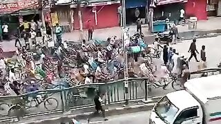 Participation of rickshaw pullers, first time in life
