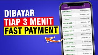 DIBAYAR TIAP 3 MENIT! LANGSUNG CLAIM AJA - CARA MENGHASILKAN UANG DARI INTERNET MODAL HP