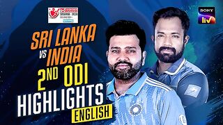 2nd ODI | English | Highlights | India Tour Of Sri Lanka | 4th August 2024
