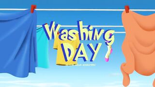 Oggy and the Cockroaches WASHING DAY S04E10