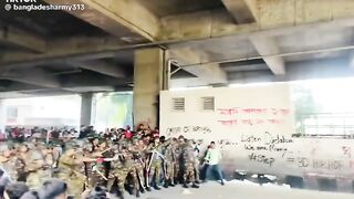 bangladesh army protect in all student