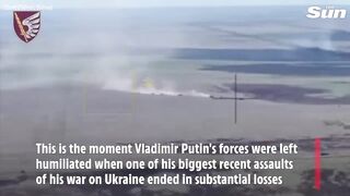Vlad's forces humiliated as push to capture more Ukrainian territory backfires horribly.