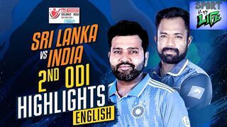 India vs Sri Lanka 2nd ODI Highlights