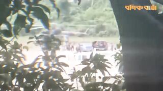 যে ভাবে দেশ ছেরে পালিয়ে গেলেন শেখ হাসিনা