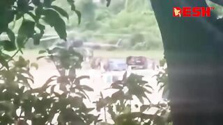 যেভাবে দেশ ছেড়ে পালালেন শেখ হাসিনা