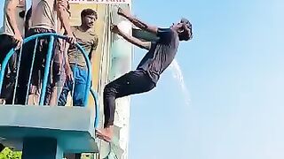viralvideo_#acrobatics_#swimming_#lover_#pool_#fyp