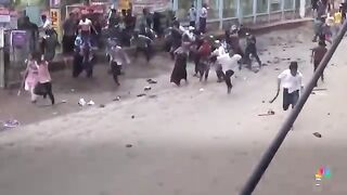 Dozens killed in Bangladesh protests calling for prime minister to resign