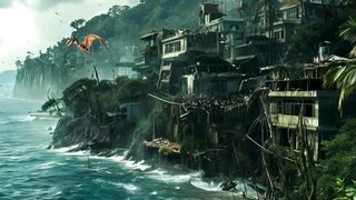 A Beautiful horror City Side in the Sea.