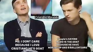 Cristiano is emotion