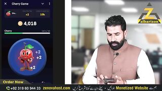 New Earning App Like Hamster Kombat _ Cherry Game App _ Cherry Game Telegram Mining App