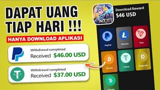 DIBAYAR TIAP HARI! KERJA ONLINE HANYA DOWNLOAD APLIKASI - CARA DAPAT UANG DARI INTERNET TERCEPAT