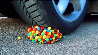 Crushing Crunchy & Soft Things by Car! EXPERIMENT CAR VS BALLOONS