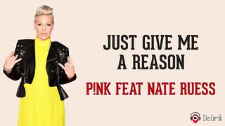 ust Give Me A Reason - P!nk feat. Nate Ruess sub indonesian