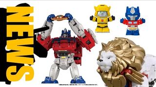 40th Lio Convoy, Little People, and Transformers One Leader Class Optimus Primes