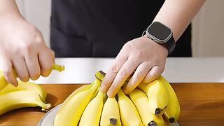 Banana cake that only takes 5 minutes to prepare without oven