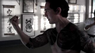 Scott Adkins defeats all karate fighters at once