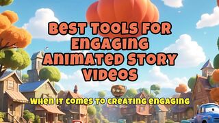 Best Tools for Engaging Animated Story Videos -#The_flying_saucer_story #fypyoutube #disney.
