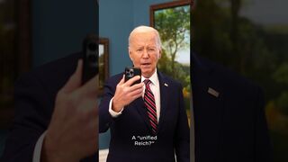 President Biden Reacts to Trump's 'Unified Reich' Ad