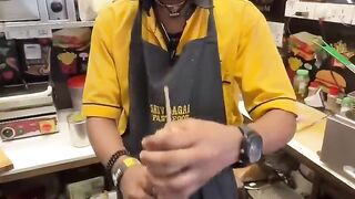 Mumbai Biggest Potato Spiral - Indian Street Food - #shorts #shortvideo #youtubeshorts