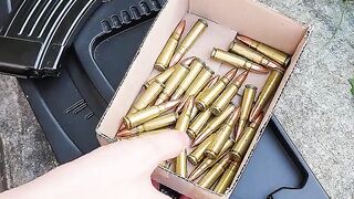 AK Mag loader 7.62x39mm 30 Rounds ASMR _ AK 탄창에 7.62x39mm탄 30발 넣기