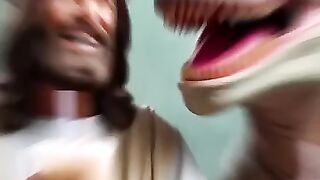 Jesus love t rex #jesus #devi #febspotvideo #febspotshorts