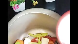 Vegetables dal tadka