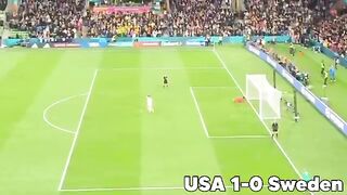 USA VS Sweden Most Thrilling Penalty shootout, in Women World ???? Cup 2023.