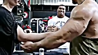 Normal guy won biggest bodybuilder ???? #armwrestling #training #viral #shorts