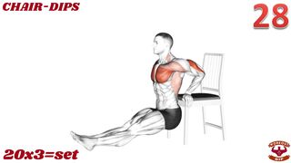 10 BEST TRICEPS EXERCISES AT HOME - TRICEPS WORKOUT - HOME WORKOUT
