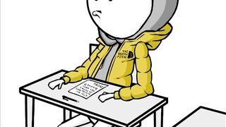 Garder sa veste en cours ????????