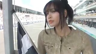 Lisa In RedBull F1 Car HosT 2024
