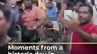 Moments from a historic day in Bangladesh _ Al Jazeera Newsfeed.
