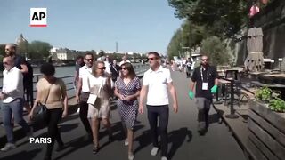 Paris mayor denies Seine River is polluted and denounces ‘fake news’.