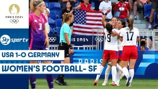 USA Vs GER women’s football semi-final | Paris 2024 full match highlights