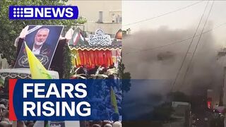 Fears of wider war in Middle East grows after suspected US rocket strike