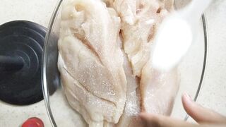Chicken stake marination