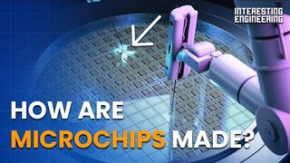 How are microchips made
