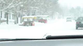 Kabul afghanistan, Snowfall