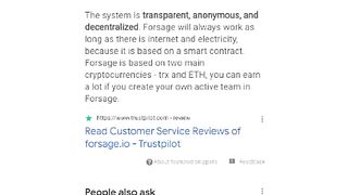 Forsage real or fake