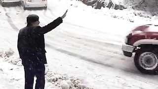Snowfall drive