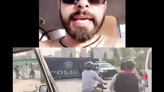 Karachi pak cricket match trafic jam