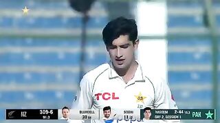 Naseem shah on a fair