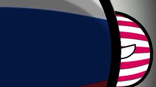 Eternal Enemies || Russia Vs USA || [ CountryBalls ] || #countryballs #short
