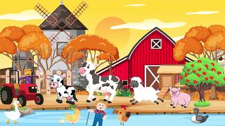 Farmyard Fun- Moo Moo Ba Ba Song farm