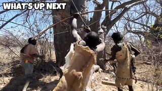 Eating MONKEYS with the Hadzabe Tribe