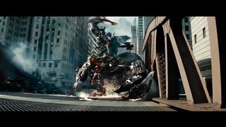 Optimus kills Megatron and Sentinel Prime