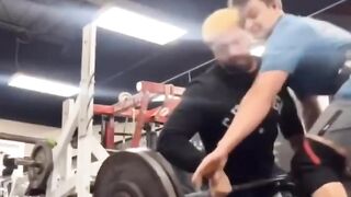 He Drop Dumbell And he Damage her nose
