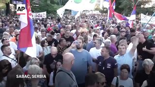 Thousands protest Serbia's deal with the European Union to excavate lithium.