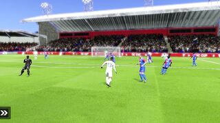 Unbelievable football goal in dls...