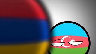 _Eternal Enemies_ _ Azerbaijan - Armenia _ _countryballs